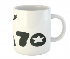 70s Woman Retro Mug