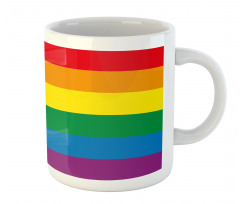 Gay Parade Flag Freedom Mug