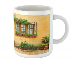 Plants and House Door Mug