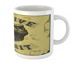 Roaring Portrait Wild Mug