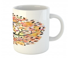 Spring Season Tree Leaves Mug