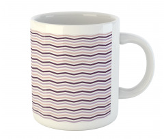 Zig Zag Waves Shapes Mug