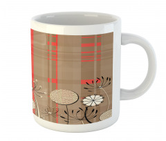 Vintage Style Botany Artsy Mug