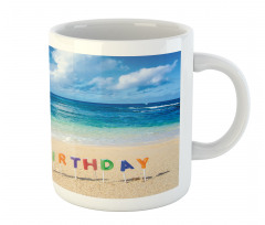 Happy Birthday Sign Mug