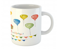 Watercolor Birthday Mug