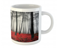 Mystical Foggy Woodland Mug