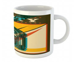 Retro Old Music Jukebox Mug