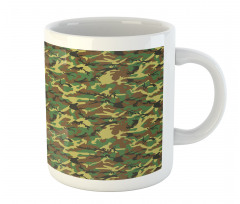 Woodland Abstract Jungle Mug