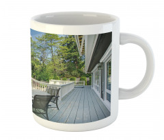 Home Patio Balcony Lake Mug