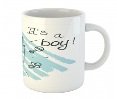 Its a Boy Paintbrush Mug