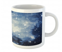 Blue Galaxies Mug