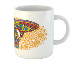 Ethnic Animal Mug