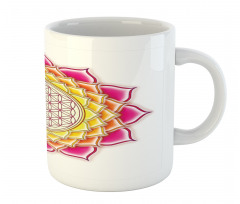 Flower of Life Lotus Vivid Mug