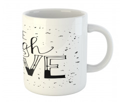 Words Hipster Mug