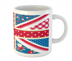British Flag Floral Mug