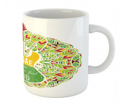 Reggae Music Guitar Mug