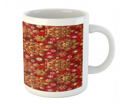 Xmas Flora Ornament Mug