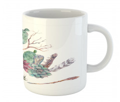 Exotic Bouquet Vintage Mug