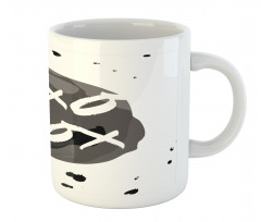 Formless Ink Drops Kiss Hug Mug