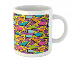 Funky Geometric Style Mug