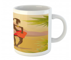 Young Girl Exotic Mug