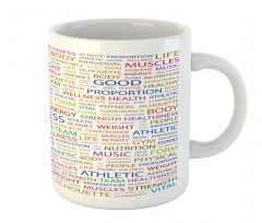 Psychical Activity Word Mug