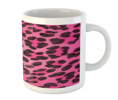 Vibrant Leopard Skin Mug