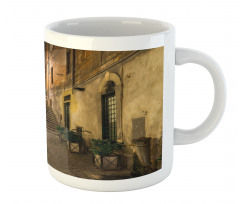 Old Cafe in Rome City Mug