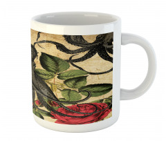 Roses Marine Animal Mug