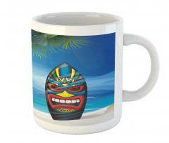 Tiki Surfboard Mug