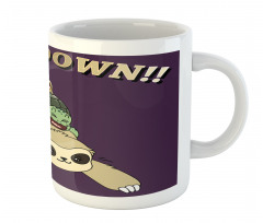 Funny Cartoon Scenery Mug