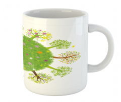 Various Green Trees Bloom Mug