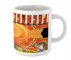 Retro Gear Technology Mug