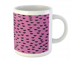 Black Hearts Romantic Mug