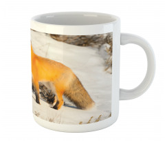 Red Fox in Snowy Nature Mug