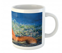 Serene Cold Autumn Field Mug