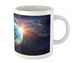 Face of Earth in Space Mug