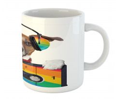 Dog Headphones Mug