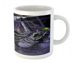 Ghost Vessel Island Mug