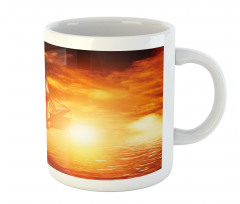 Ship Sunset Mug