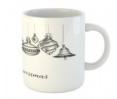 Sketchy Ornaments Mug