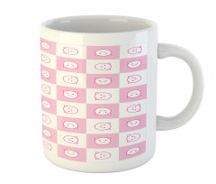 Funny Piggy Faces Mug