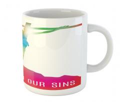 Scenery with a Message Color Mug