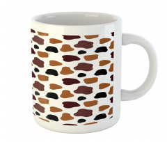 Abstract Cow Hide Mug