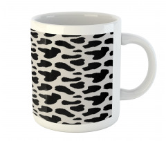 Cow Hide Black Spots Mug