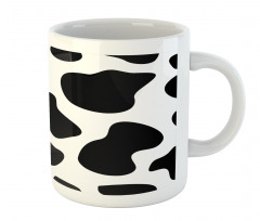 White Cow Hide Barn Mug