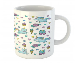 Hearts Stars Floral Mug