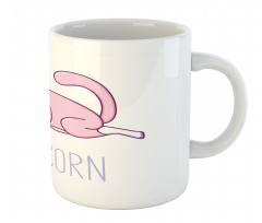 Pink Funny Mascot Mug