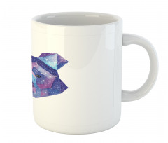 Cosmic Polygonal Portrait Mug