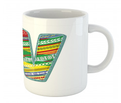 W Boho Eastern African Mug
